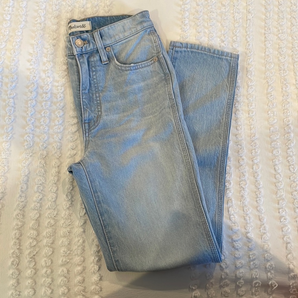 Madewell Stovepipe Jeans - Size 23
